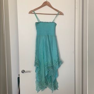 Turquoise dress or long shirt